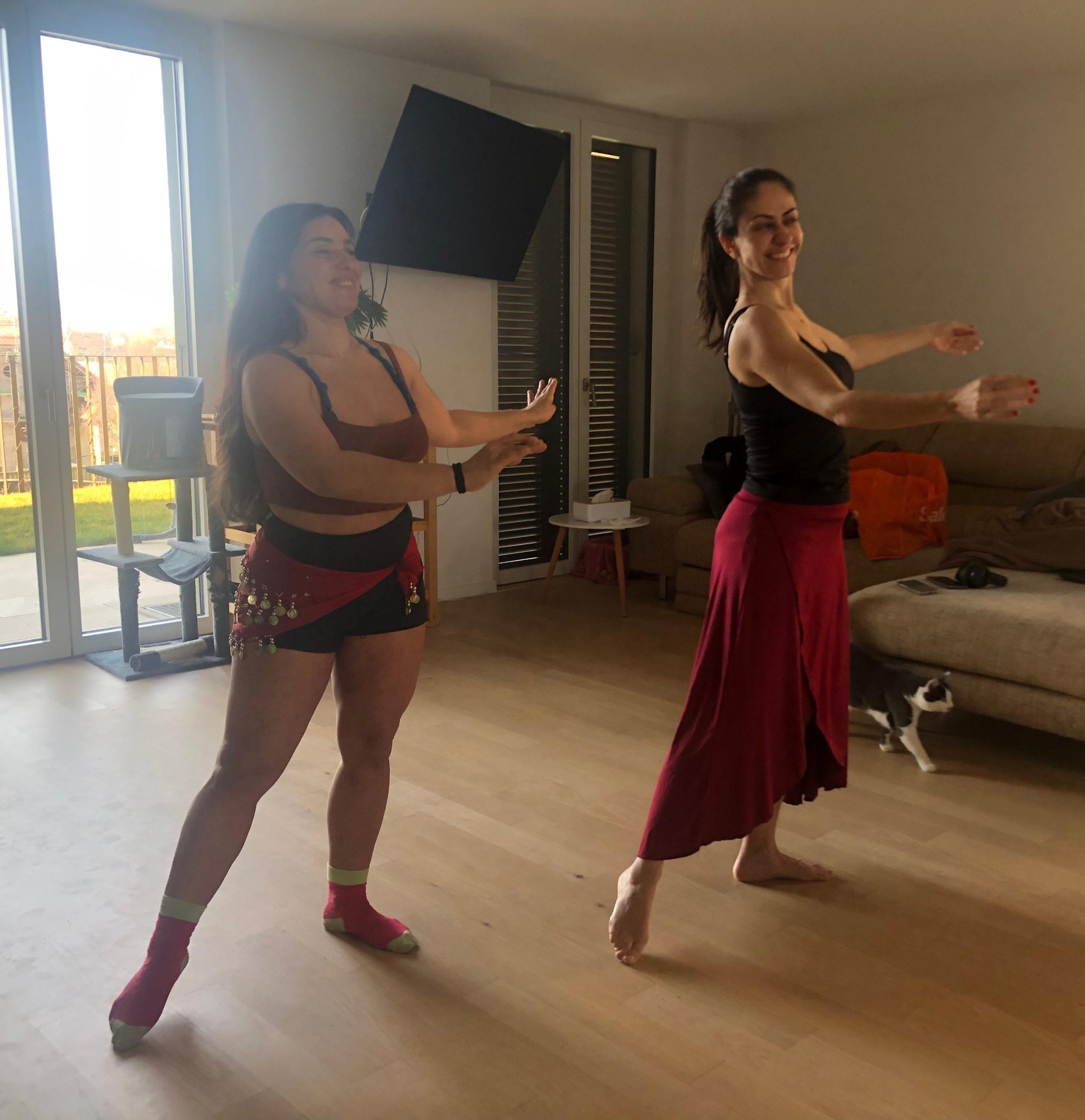 Danse orientale – travail artistique en cours privé